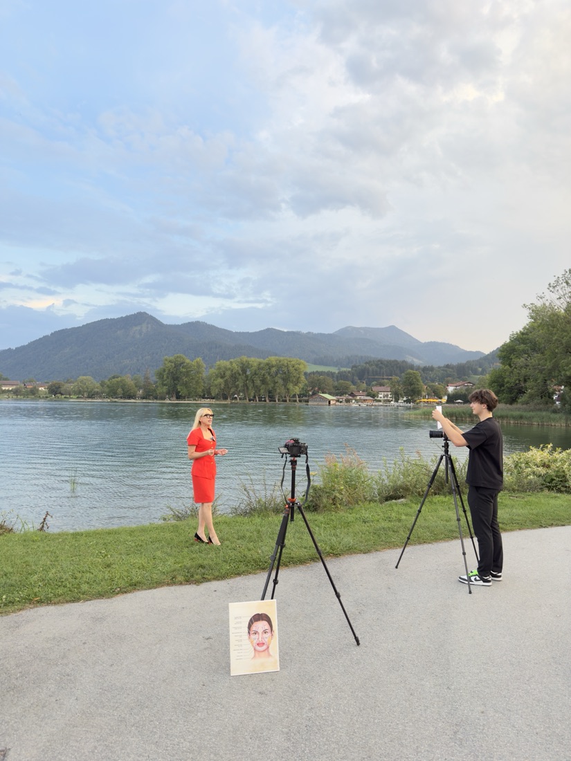 Interview-Dreh mit zwei Kameras am See